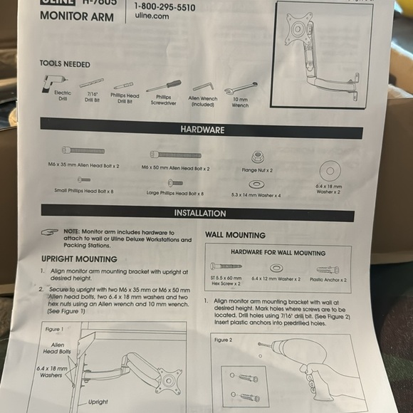 New uline Packing Station Monitor Arm - Picture 8 of 9